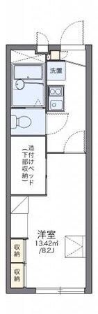 レオパレスサウスヒルズＭ＆Ｍの物件間取画像